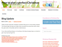 Tablet Screenshot of christmascountdown.co.uk